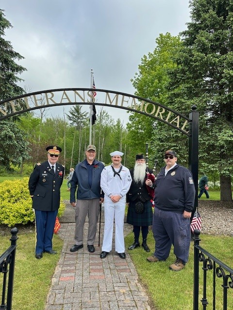 L to R: Orrin MacMurray, Jack Cook, Christian Shaughnessy, Gil Mason & Mike Davis